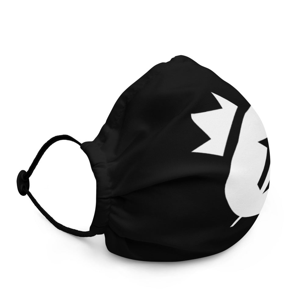 Crown Logo Premium Face Mask