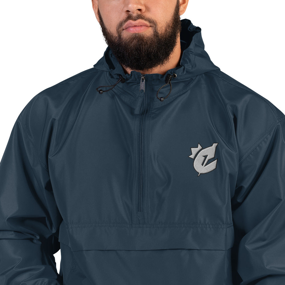 Crown Logo Embroidered Packable Jacket