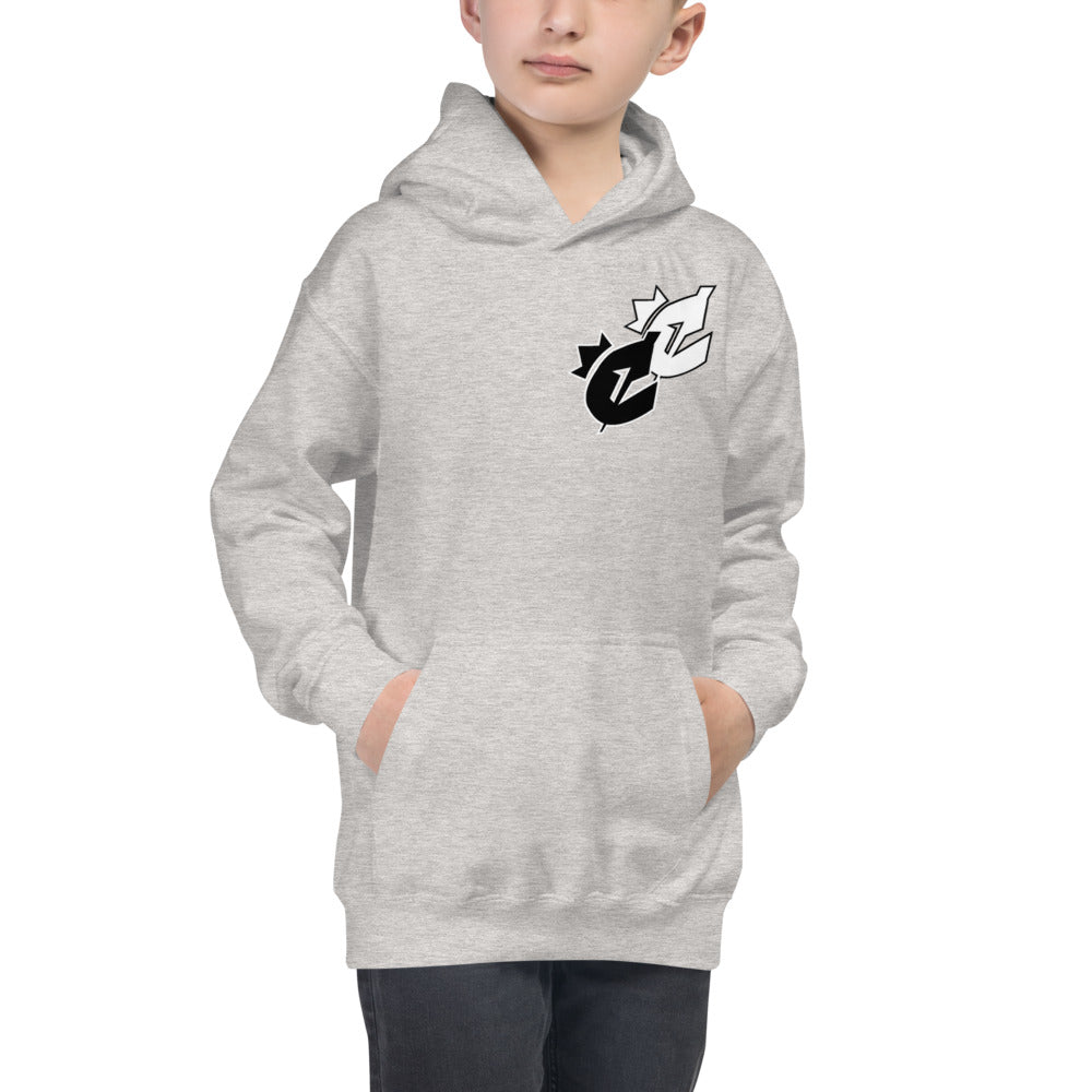 Crown Double Logo Kids Hoodie