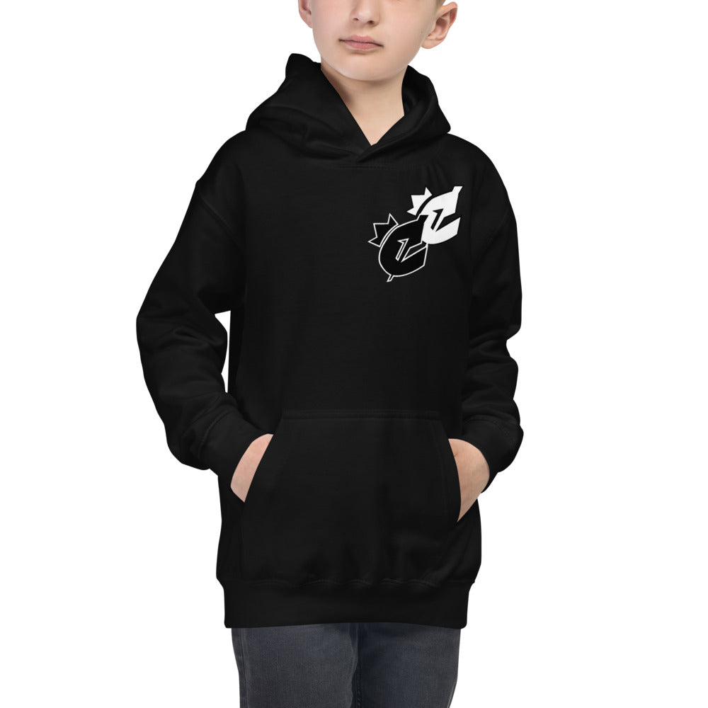 Crown Double Logo Kids Hoodie