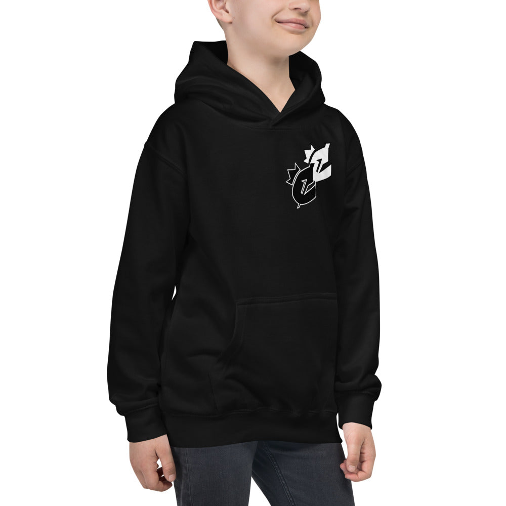 Crown Double Logo Kids Hoodie