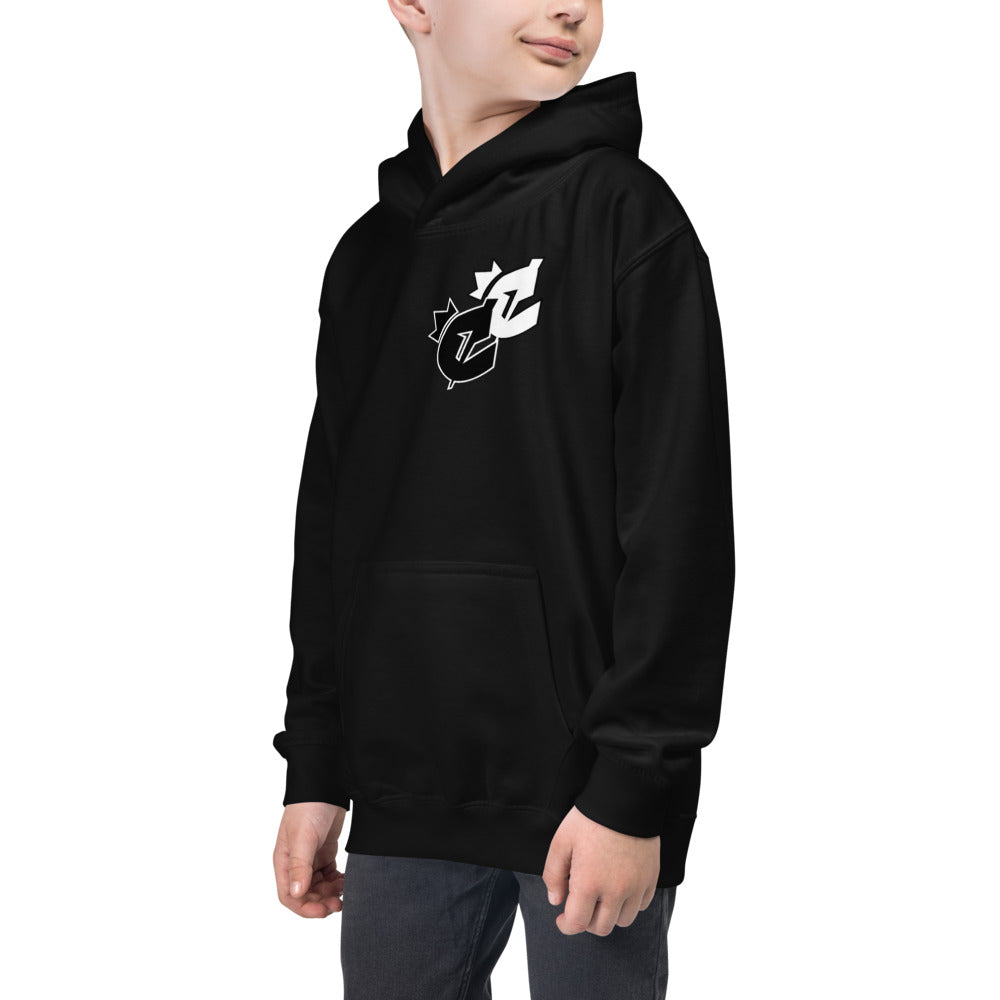 Crown Double Logo Kids Hoodie