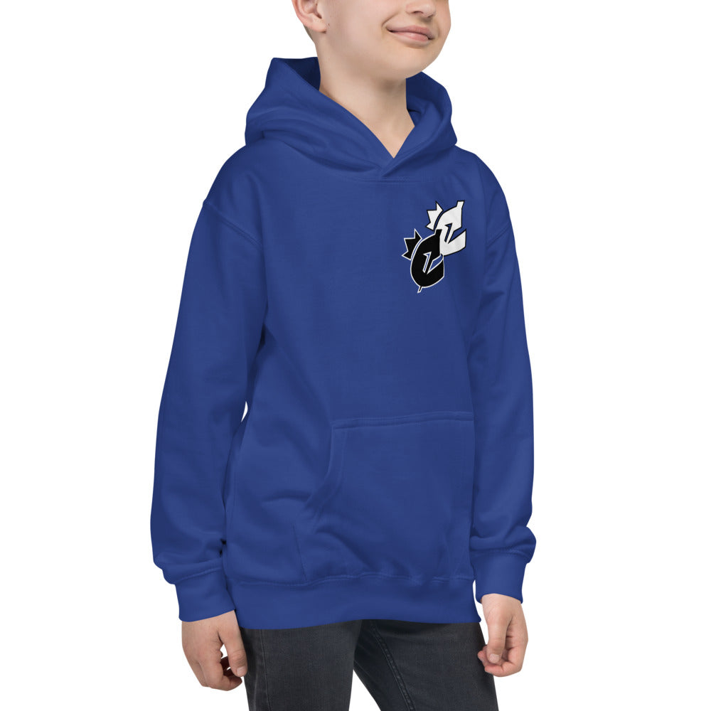 Crown Double Logo Kids Hoodie